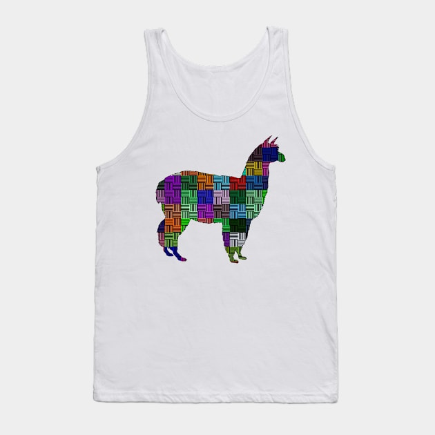 Puzzled One Tank Top by AROJA